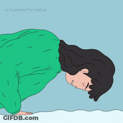 La Guarimba Film Festival Poster Woman Laying On Back GIF