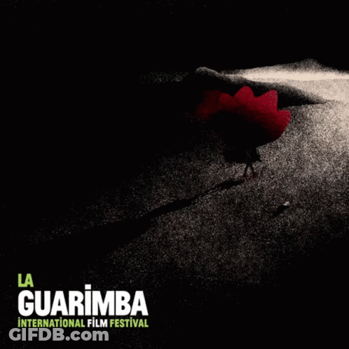 La Guarimba International Film Festival Poster Black Background GIF