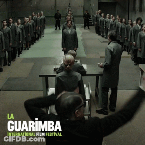 La Guarimba International Film Festival Poster With Group Of People GIF