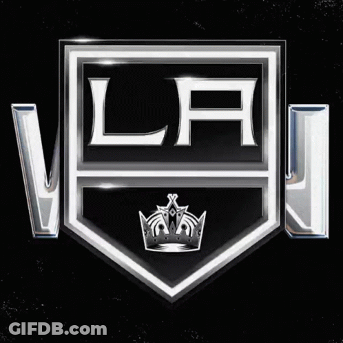 LA Kings Logo With Crown GIF