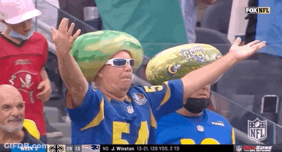 La Rams Fan Ritual GIF