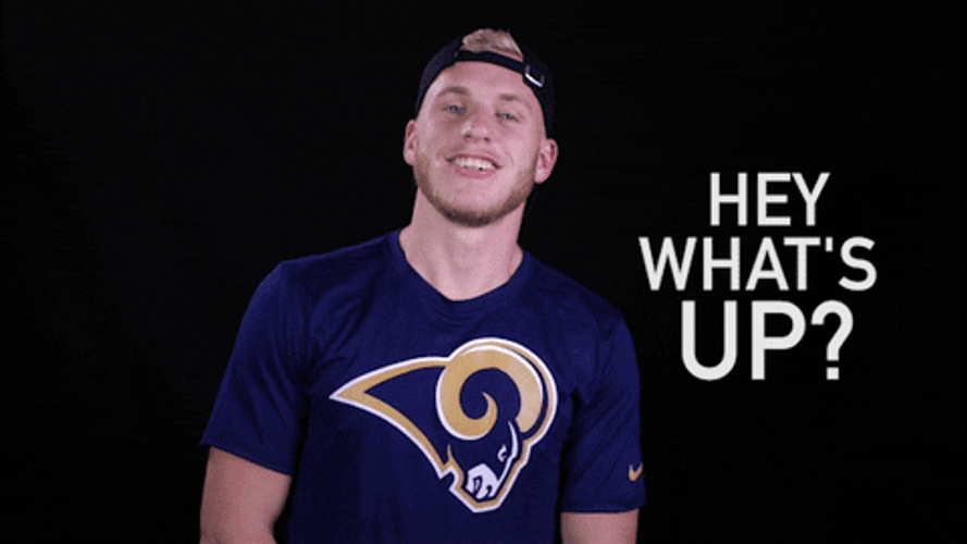 La Rams Hey What's Up GIF