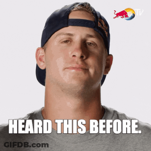 La Rams Jared Goff Heard This Before GIF