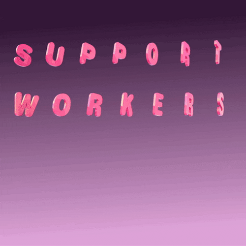 Labor Day Support Workers GIF