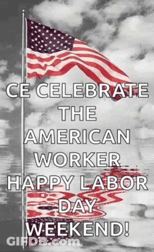 Labor Day Weekend America GIF