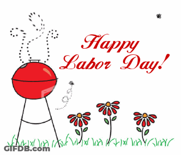 Labor Day Weekend Garden Grill GIF