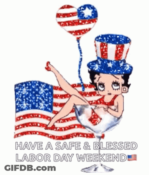 Labor Day Weekend With Betty Boop GIF