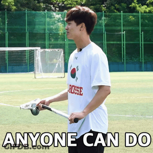 Lacrosse Anyone Can Do GIF