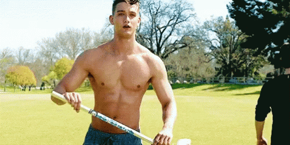 Lacrosse Muscle Flex GIF
