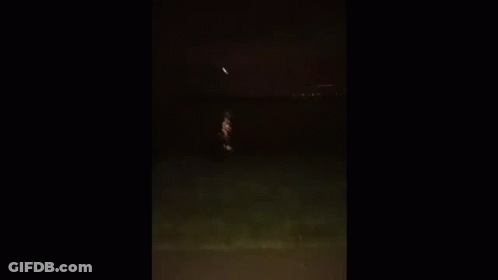 Ladder In Dark With Letter E GIF