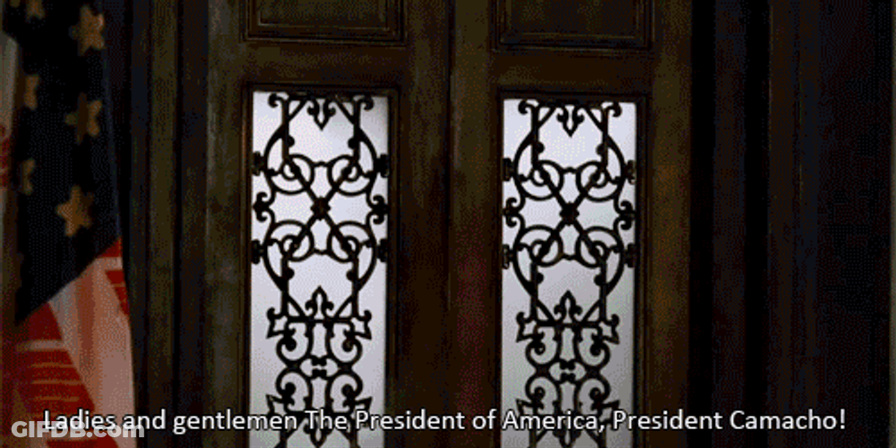Ladies And Gentlemen President Camacho GIF