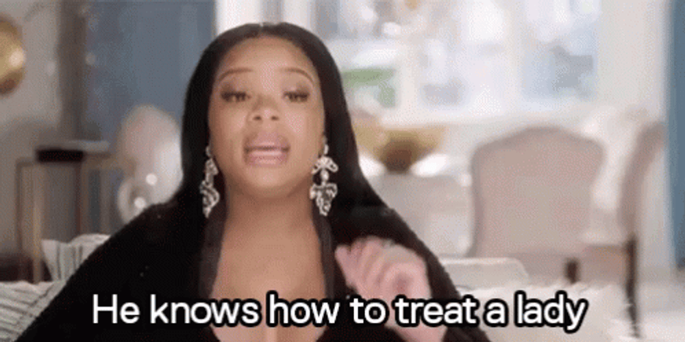 Ladies And Gentlemen We Got Him Knows To Treat Lady GIF