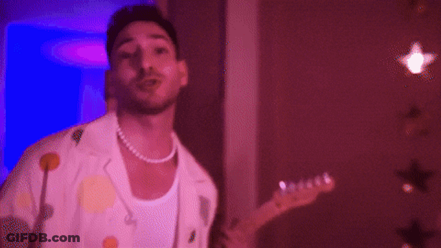 Ladies Man Crash Adams Polka Dots Polo GIF