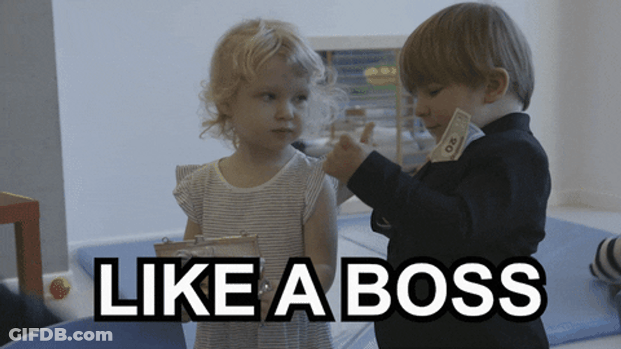 Ladies Man Kid Like A Boss GIF