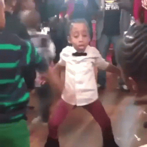Ladies Man Little Boy Attracts Woman GIF