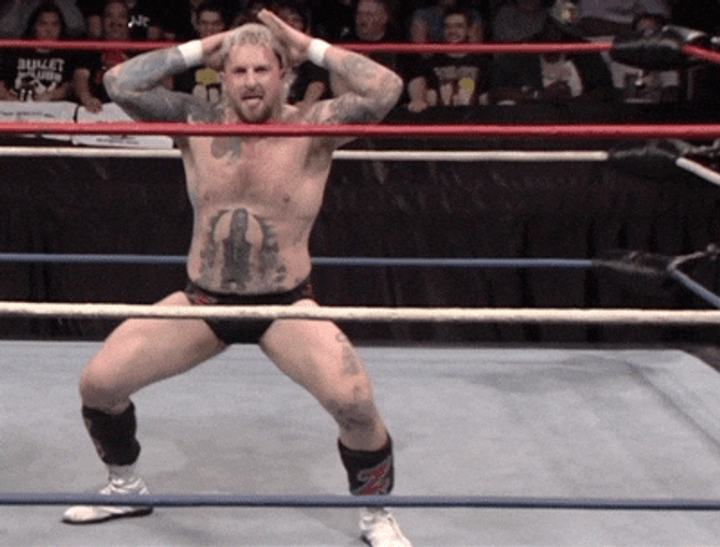Ladies Man Professional Wrestler Grinding GIF