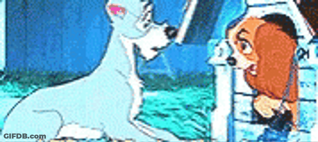 Lady And The Tramp Barks GIF