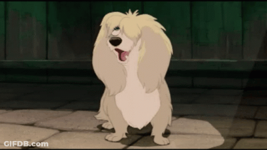 Lady And The Tramp Flirty Peg GIF