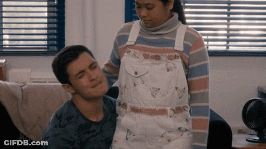 Lady Body Slam Gabriel Conte GIF