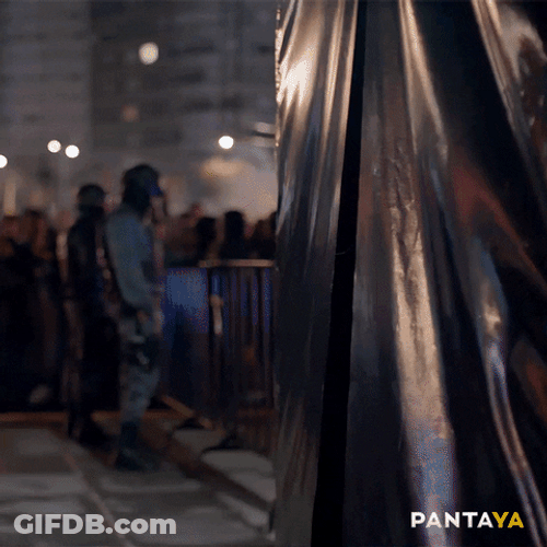 Lady Cop Rushing Wearing Bullet Proof Vest GIF