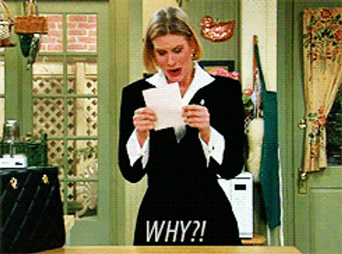 Lady Crying Why GIF