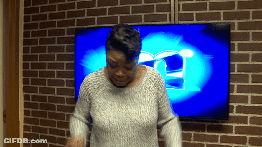 Lady Dancing Running Man Thumping Feet GIF