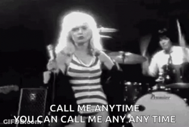 Lady Dancing You Can Call Me Anytime GIF