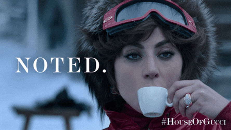 Lady Gaga Noted GIF