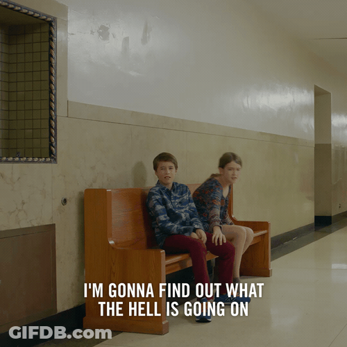Lady Gonna Find Out Whats Going On GIF