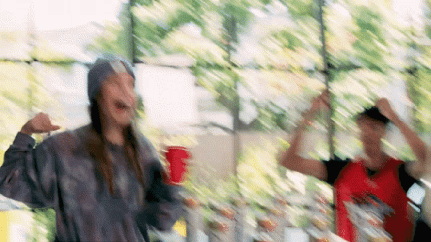 Lady Jumping Up And Down GIF