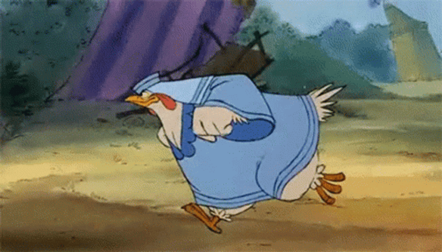 Lady Kluck Chicken Run GIF