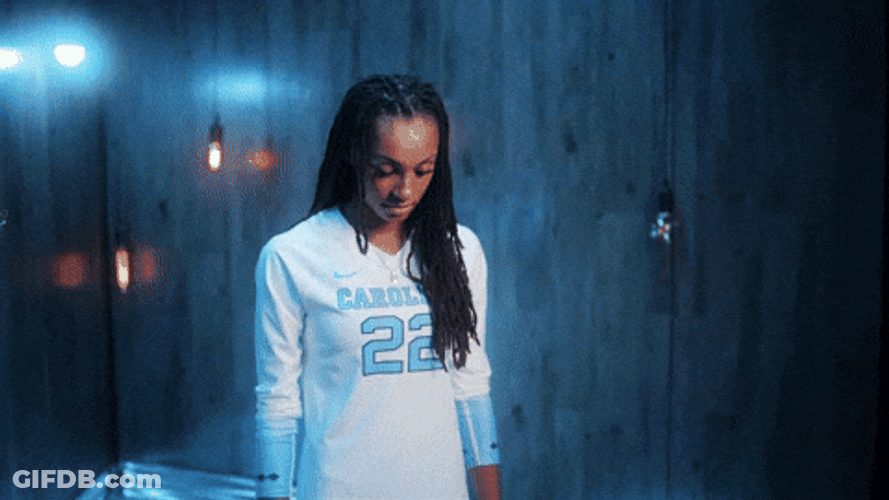 Lady Player Number 22 Muscle Flexed GIF