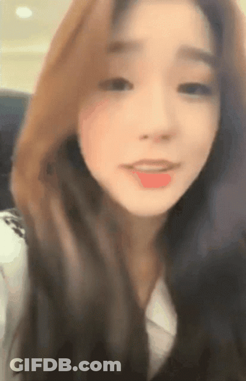 Lady Shaking Head No No GIF