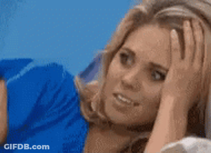 Lady Shocked And Speechless Disbelief GIF
