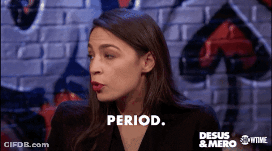 Lady Shrugs Shoulder Motioning Period GIF