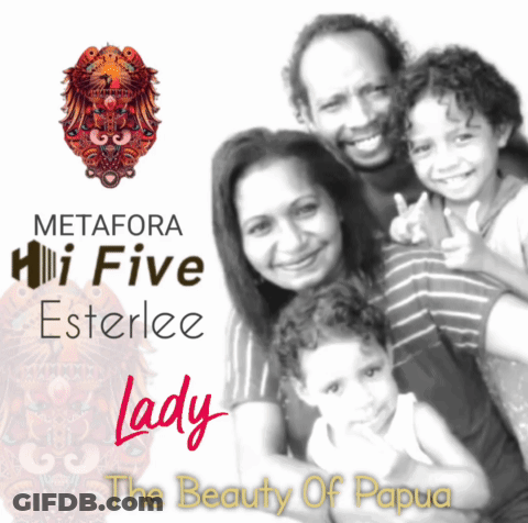 Lady The Beauty Of Papua GIF