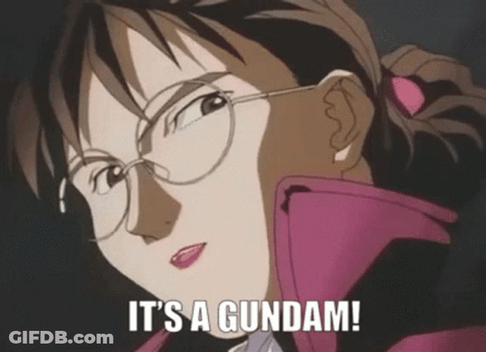 Lady Une It's A Gundam GIF