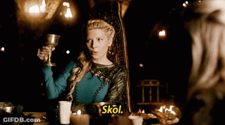 Lady Vikings Skol For Victory GIF