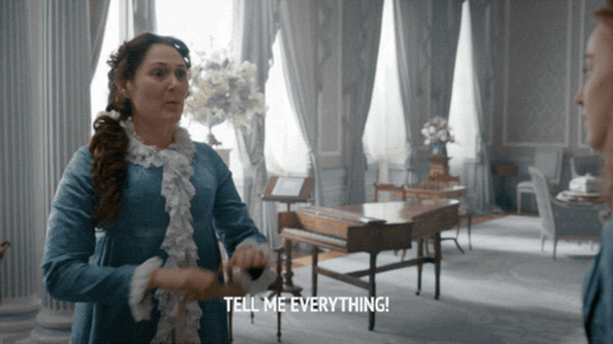 Lady Violet Bridgerton All Ears GIF