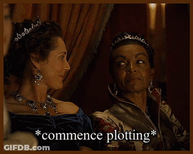 Lady Violet Bridgerton Commence Plotting GIF