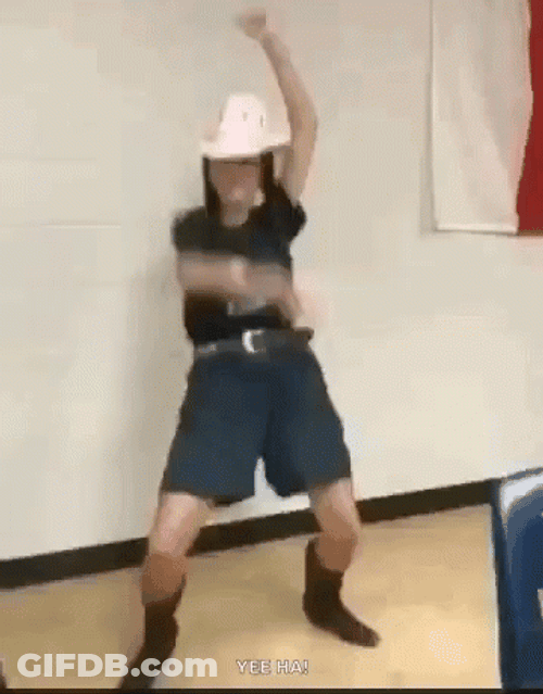 Lady Yeehaw Dance GIF