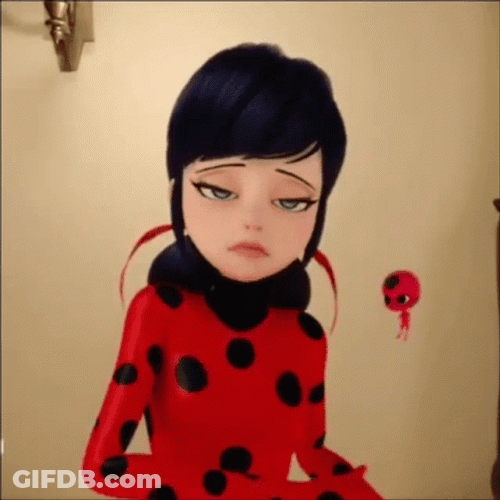 Ladybug Confused Looking Around GIF