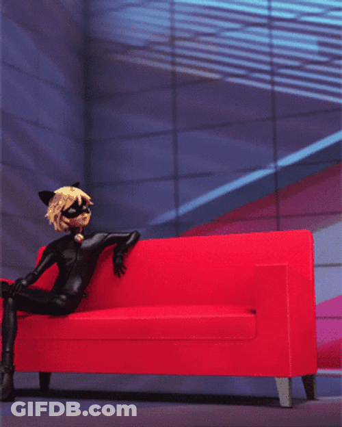 Ladybug Funny Body Poses GIF