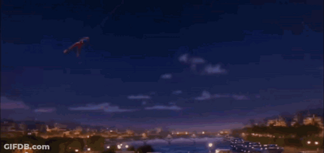 Ladybug Long Distance Jump To Big Ben GIF