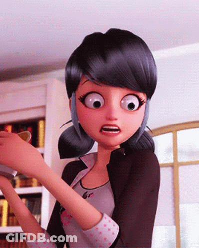 Ladybug On Duck's Beak GIF