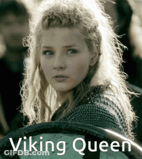 Lagertha Beautiful Viking Queen GIF