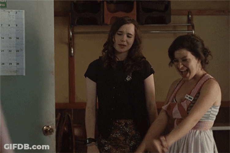 Laia Costa Speaking With Alia Shawkat GIF