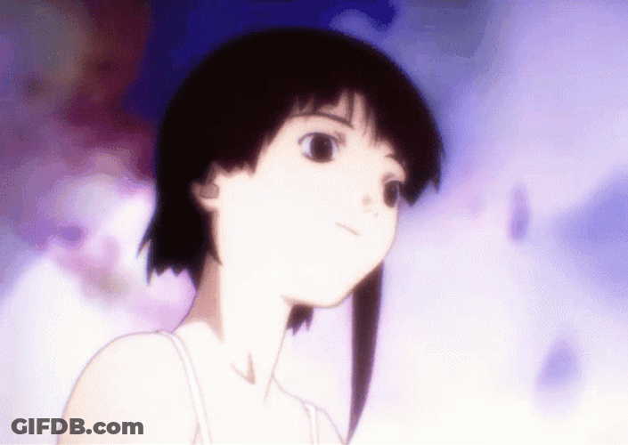 Lain Iwakura Anime So Funny GIF