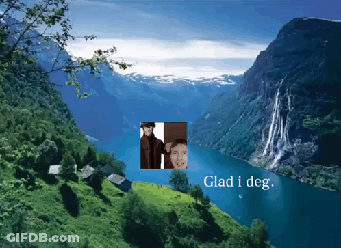 Lake With Glad I Deg GIF