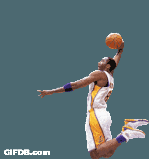 Lakers Basketball Sticker GIF
